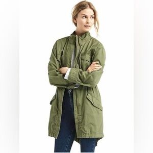 ROOTS | Olive Green Utility Trench Coat